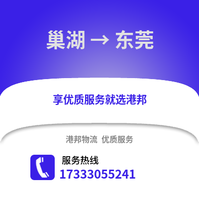 合肥巢湖到东莞物流专线_合肥巢湖到东莞货运专线公司