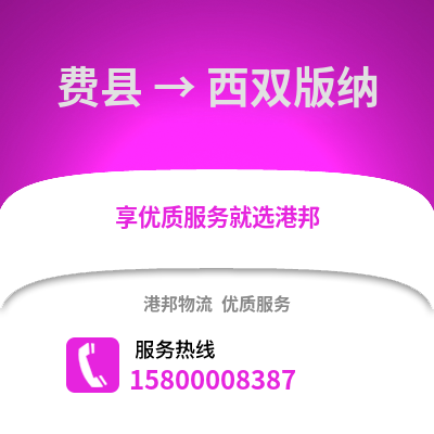 临沂费县到西双版纳物流专线_临沂费县到西双版纳货运专线公司