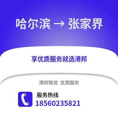 哈尔滨到张家界物流专线_哈尔滨到张家界货运专线公司