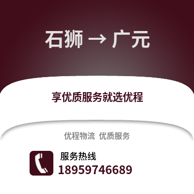 泉州石狮到广元物流专线_泉州石狮到广元货运专线公司